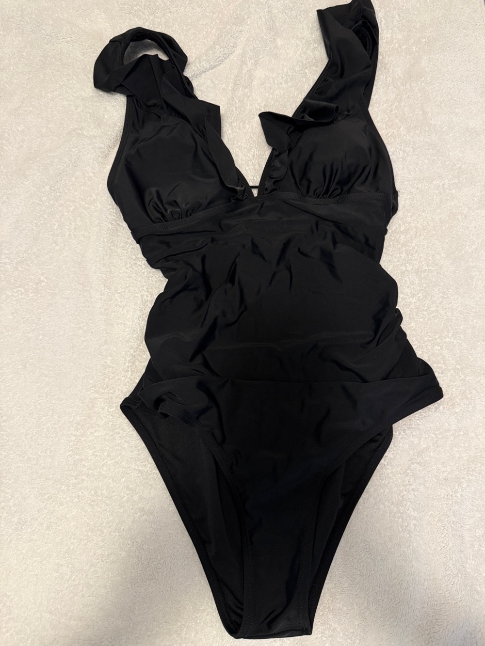 Cupshe Black One-Piece Swimsuit